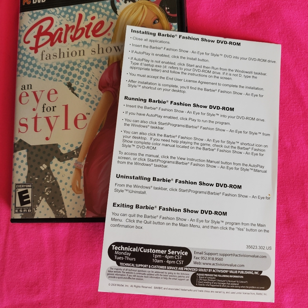 Barbie Fashion Show An Eye For Style PC Game - Picture 6 of 7